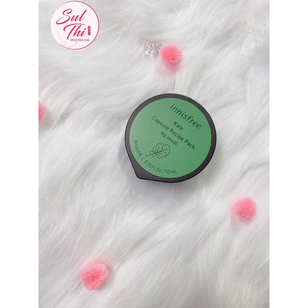 Mặt nạ rửa Wash off Capsule recipe pack Innisree dạng hủ 10ml