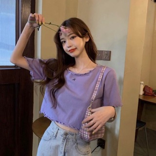 Áo croptop tay lỡ đủ màu