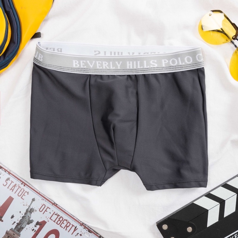 Quần lót nam Cotton, quần sịp đùi tam giác chất vải thun lạnh thoáng mát, co giãn tốt, thấm hút mồ hôi