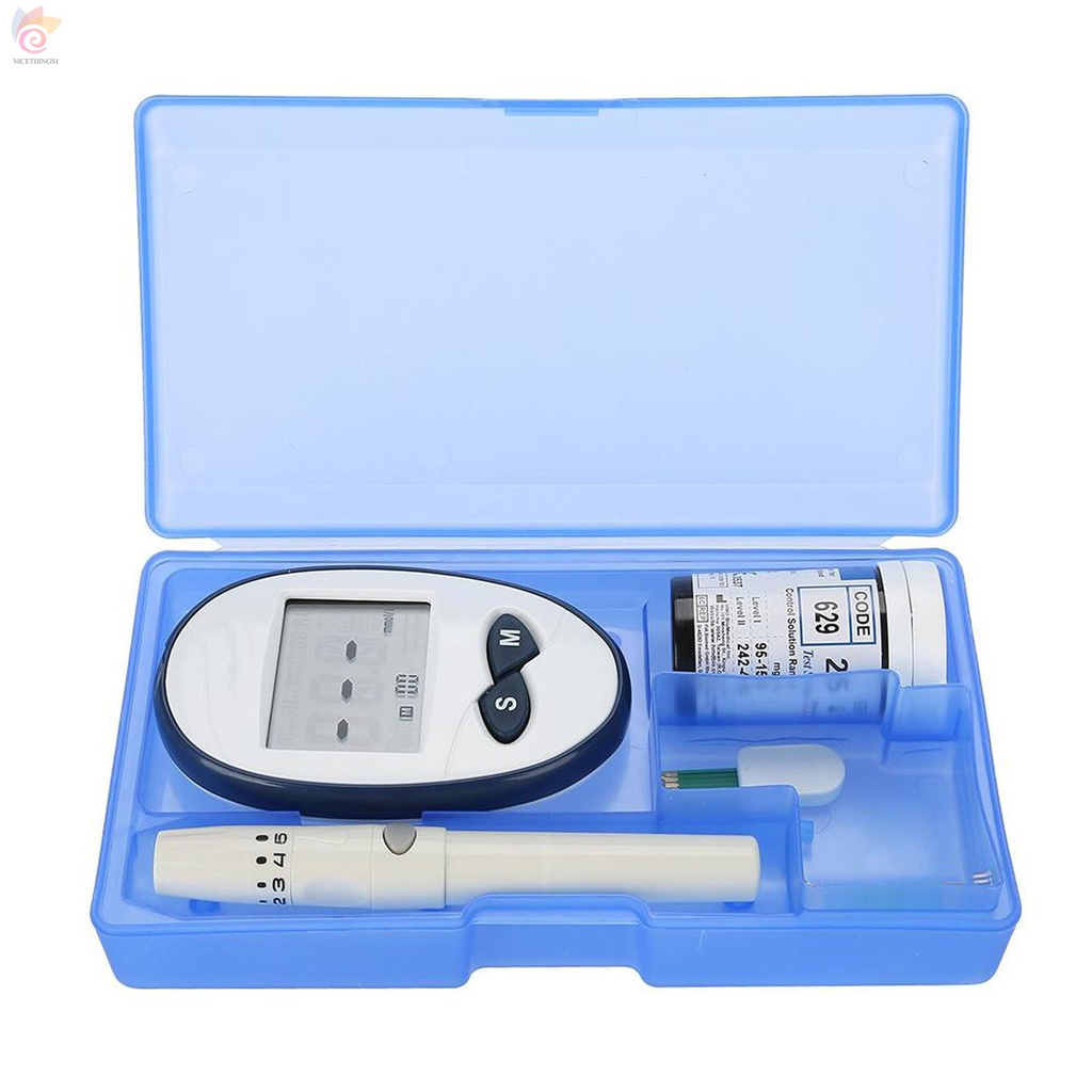 ET Blood Sugar Test Kit, Diabetes Blood Glucose Meter Monitor Kit with 50 Test Strips and 50 Lancets,MgL/DL