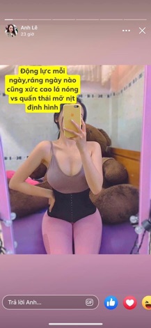 Gen nịt bụng Latex Sline nhập khẩu