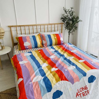 Bộ chăn ga gối cotton Poly LIDACO 4 món nhiều màu lựa chọn đủ mọi size nệm có ảnh thật tự chụp