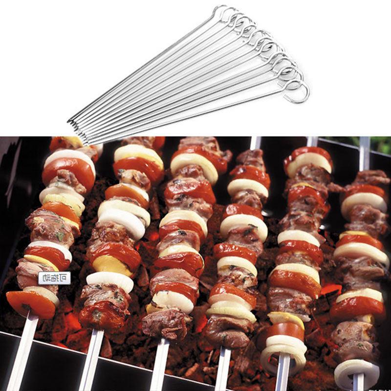 12 Xiên thịt nướng bằng sắt