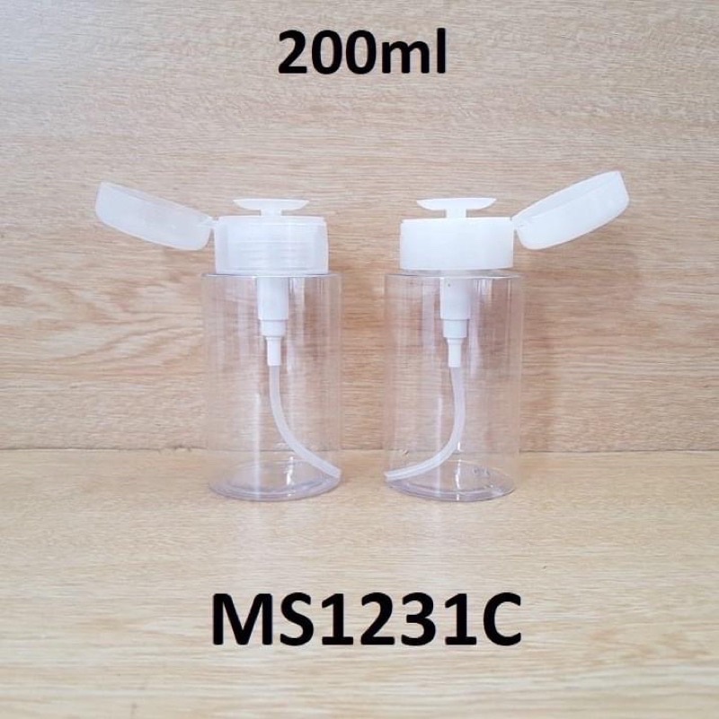 Vỏ chai chiết nhấn toner, chiết tẩy trang 120ml/150ml/200ml