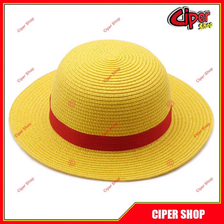 Mũ, nón mũ rơm cosplay luffy - Cosplay One Piece - nón luffy, mũ luffy