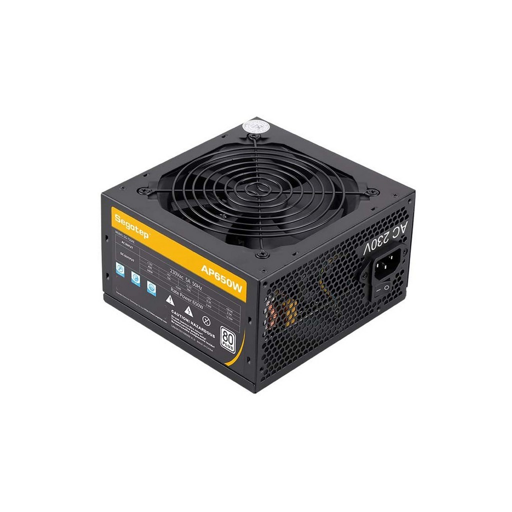 [Mã 254ELSALE giảm 7% đơn 300K] Bộ nguồn SEGOTEP SG-750AE (AP650W) công suất ổn định