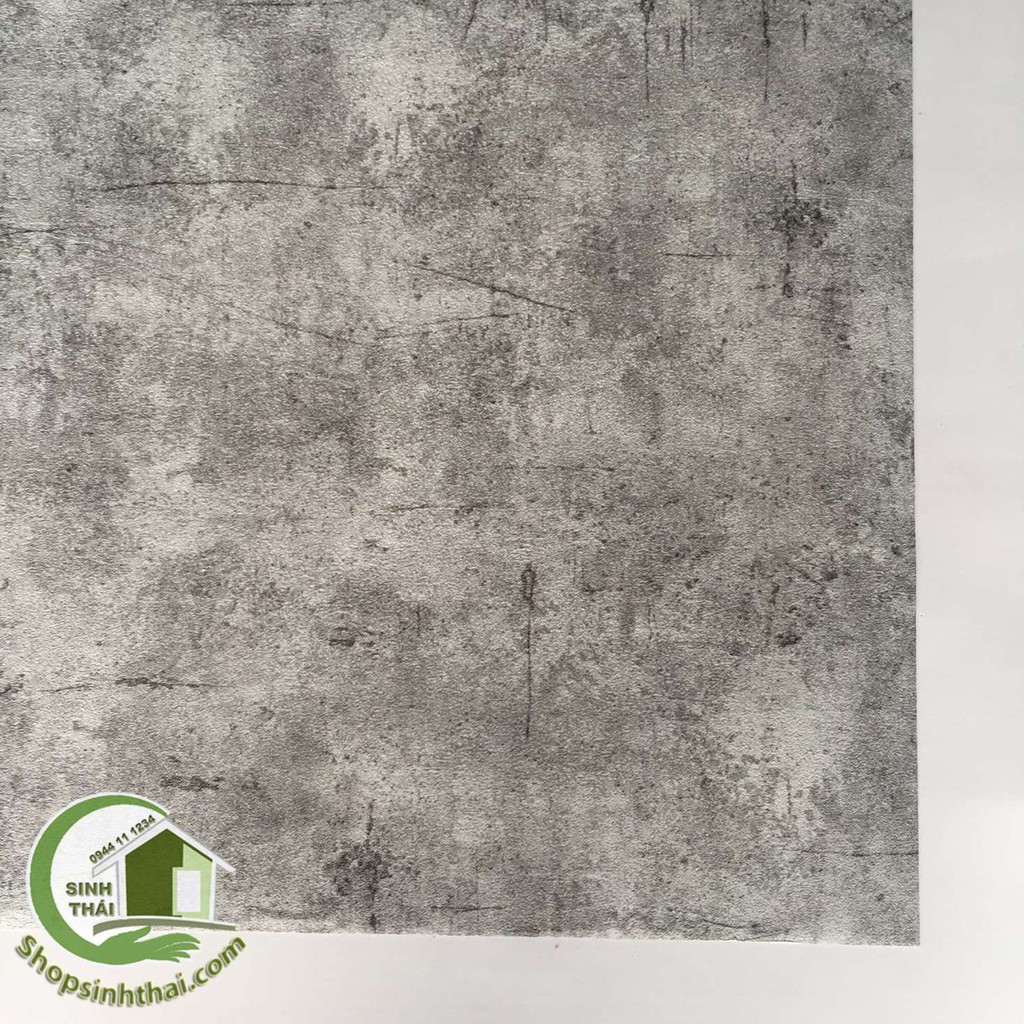 Giấy dán tường giả xi măng bê tông -  - không có keo