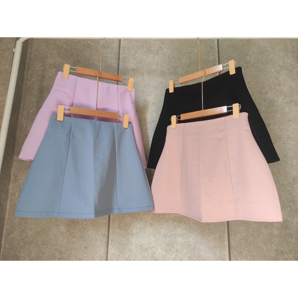 Chân Váy Chữ A ⚡ Chân Váy Dáng Chữ A Lưng Cao Siêu Tôn Dáng