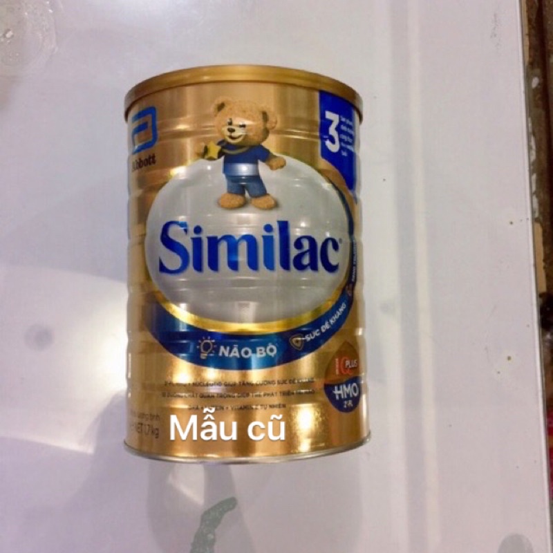 Sữa Bột Similac IQ Plus 3 HMO 1.7kg ( Mẫu Mới 5G)