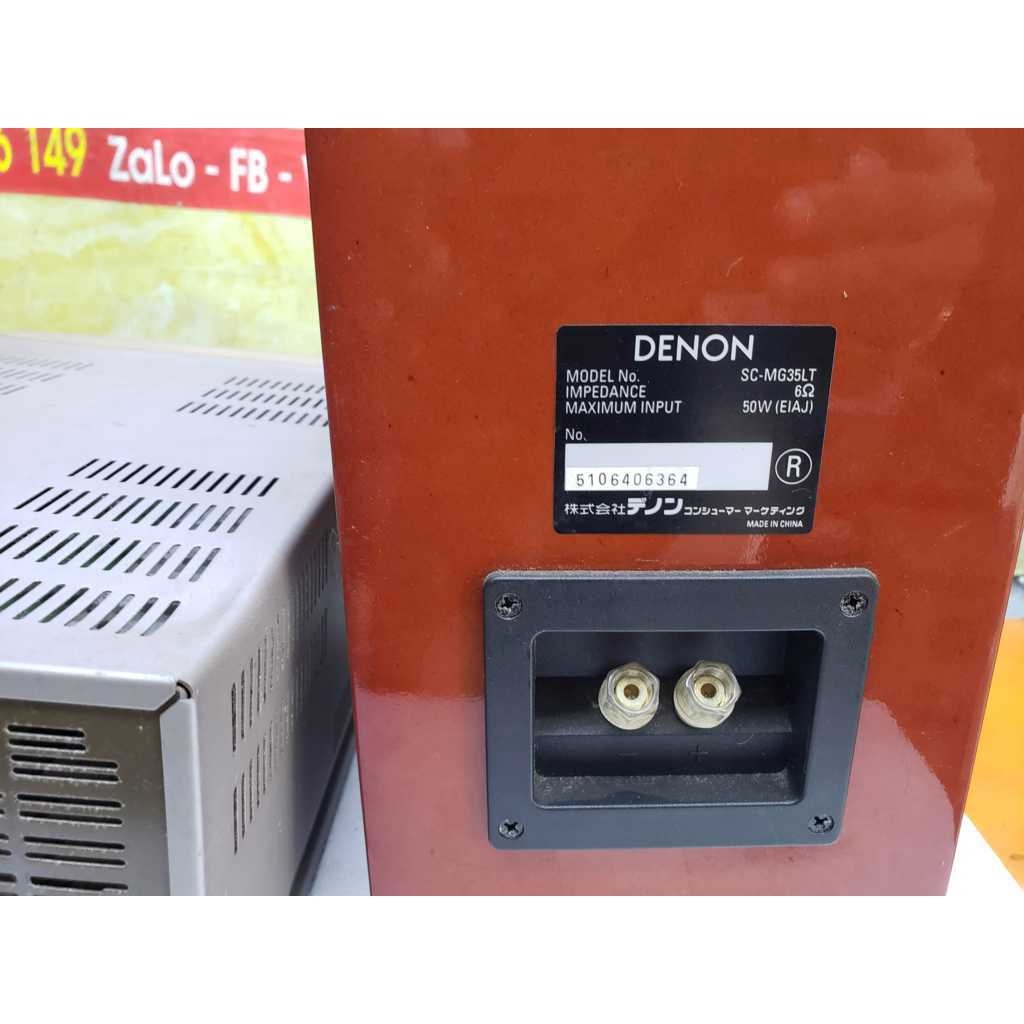 Giàn Loa mini Denon SC-MG35LT có Bluetooth Remote học Bh 3 tháng giá 3,5tr