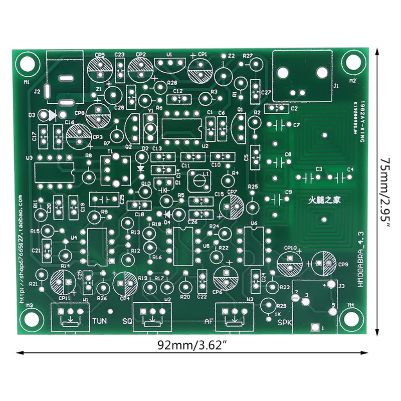 Bảng Mạch Nhận Tín Hiệu Radio Băng Tần zzz DIY