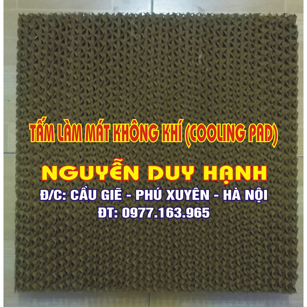TẤM LÀM MÁT KHÔNG KHÍ (Cooling pad)  Khổ 60x60x7cm