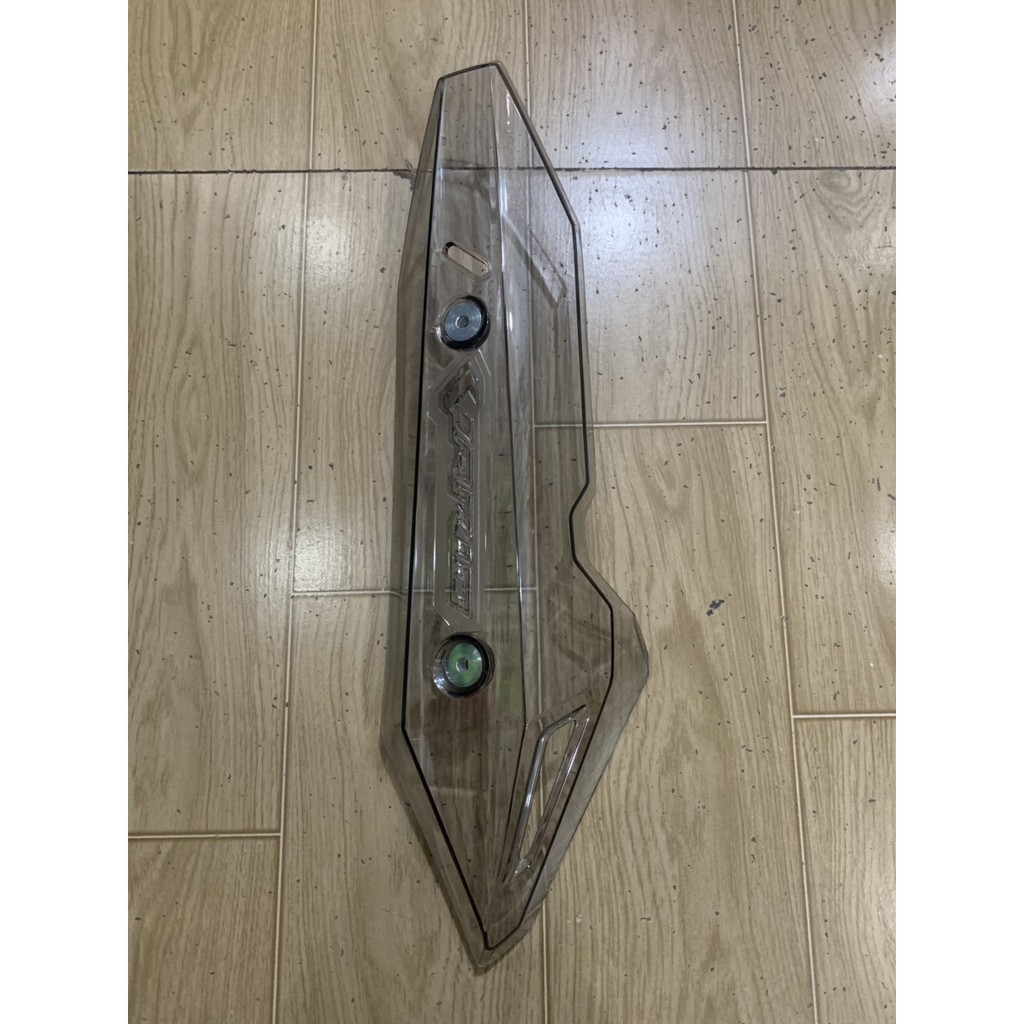 ốp pô xe vario 2018 trong suốt màu khói