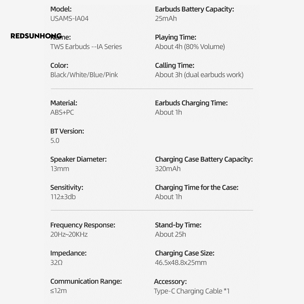 Tai Nghe Bluetooth 5.0 Mini Kiểu Dáng Thể Thao