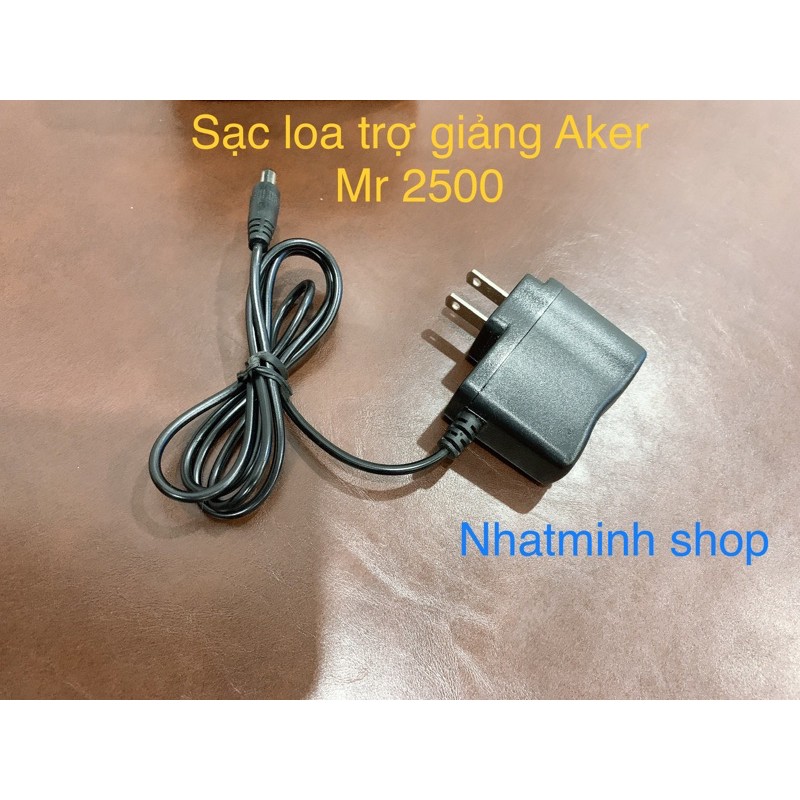 sạc loa trợ giảng aker Mr 2500 hoặc sạc mic mr2500