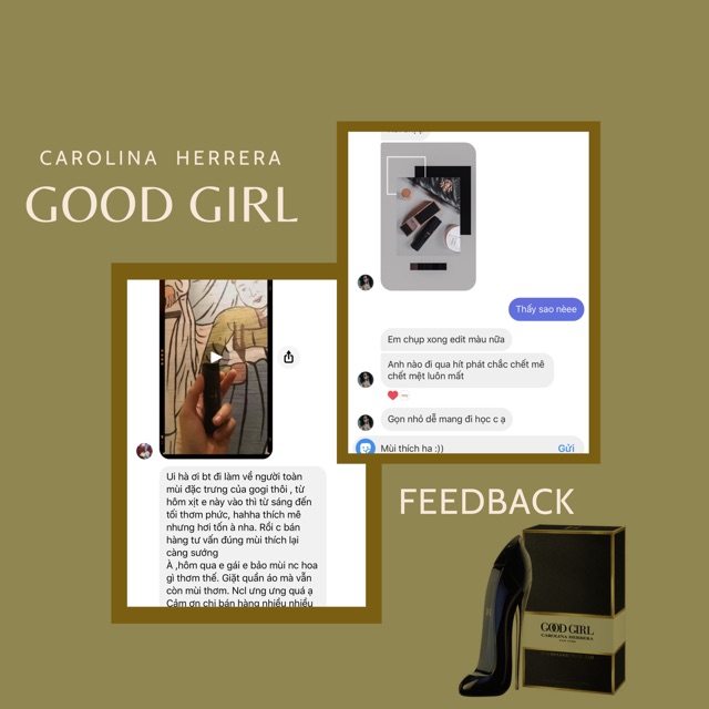 Nước Hoa Mini 20ml 𝐆𝐨𝐨𝐝 𝐆𝐢𝐫𝐥 | BigBuy360 - bigbuy360.vn