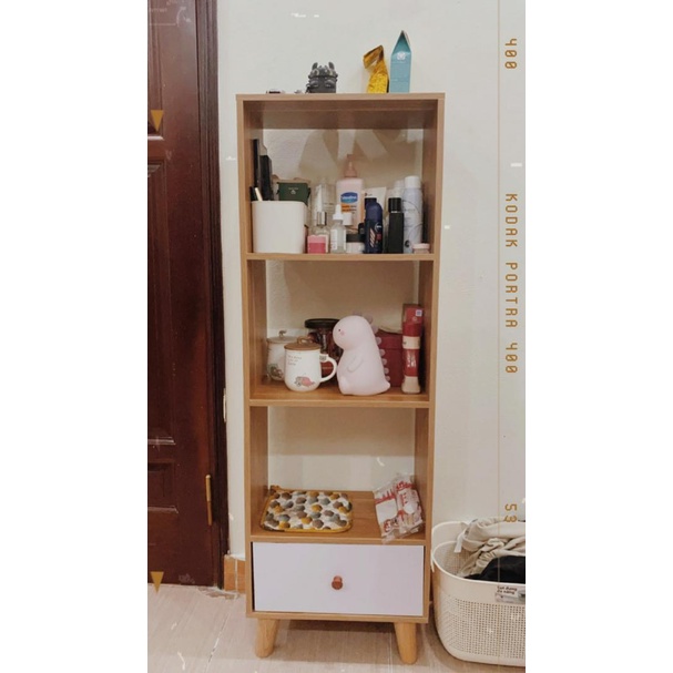 Tủ Gỗ,Táp đầu giường Đa Năng Có Ngăn 🤩 Miễn Phí Ship 🤩 Kệ gỗ nhiều tầng có tủ phong cách Bắc Âu giá rẻ siêu ưu đãi