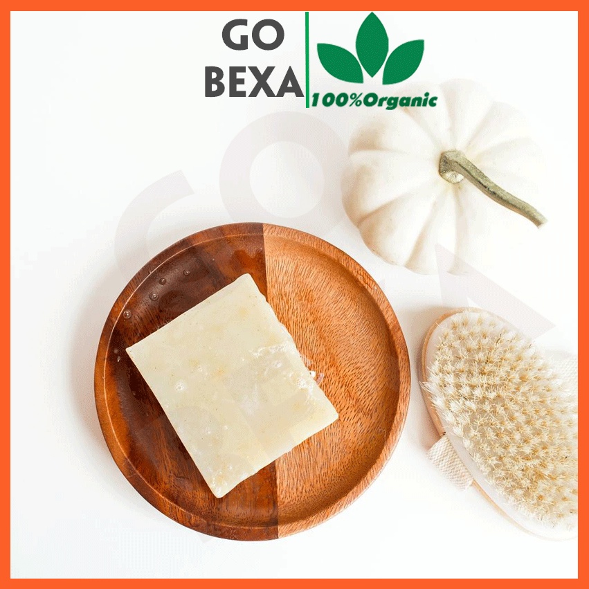 Xà bông sữa gạo Ecocare, Xà bông thiên nhiên cho mặt và tắm 100gr