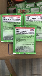 Phân bón lá Hi CANXI Bộ 3 gói