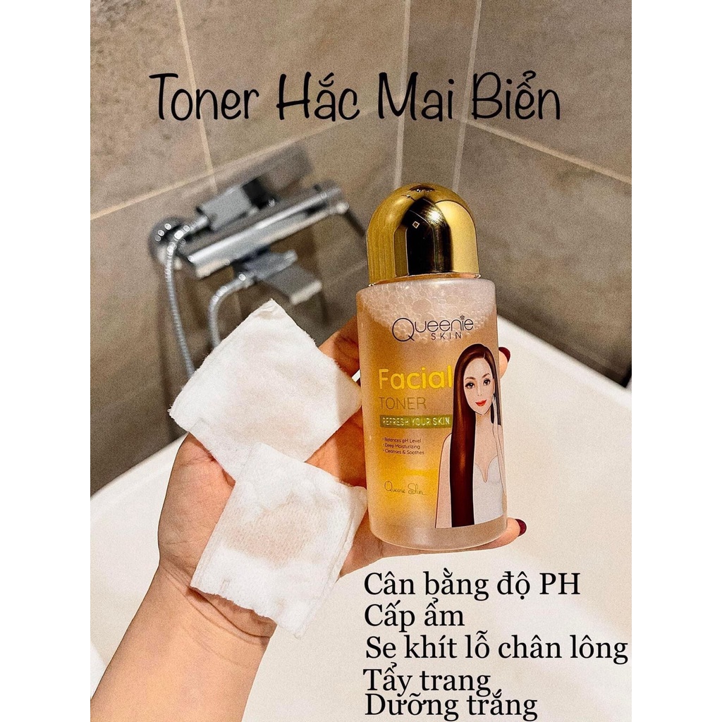 Toner Hắc Mai Biển Queenie skin chính hãng kèm quà tặng
