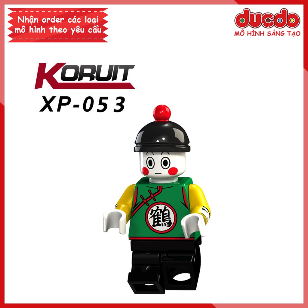 Minifigures 7 viên ngọc rồng Android, Krillin, Tien, Goku, Chiaotzu, Vegeta - Đồ chơi Lắp ghép Mini Dragon Ball KT1007