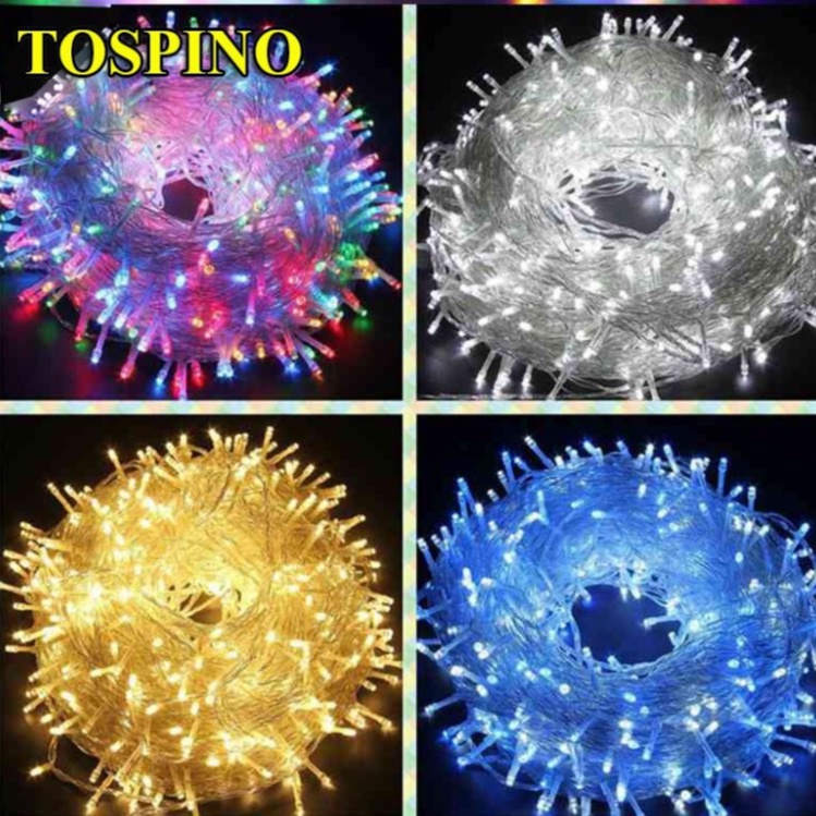 Đèn Nháy Đèn Led Trang Trí Ngoài Trời 100M 50M 30M  8 Chế Độ chớp nháy , Cây Thông Noel , Sự Kiện , - BH 1 đổi 1