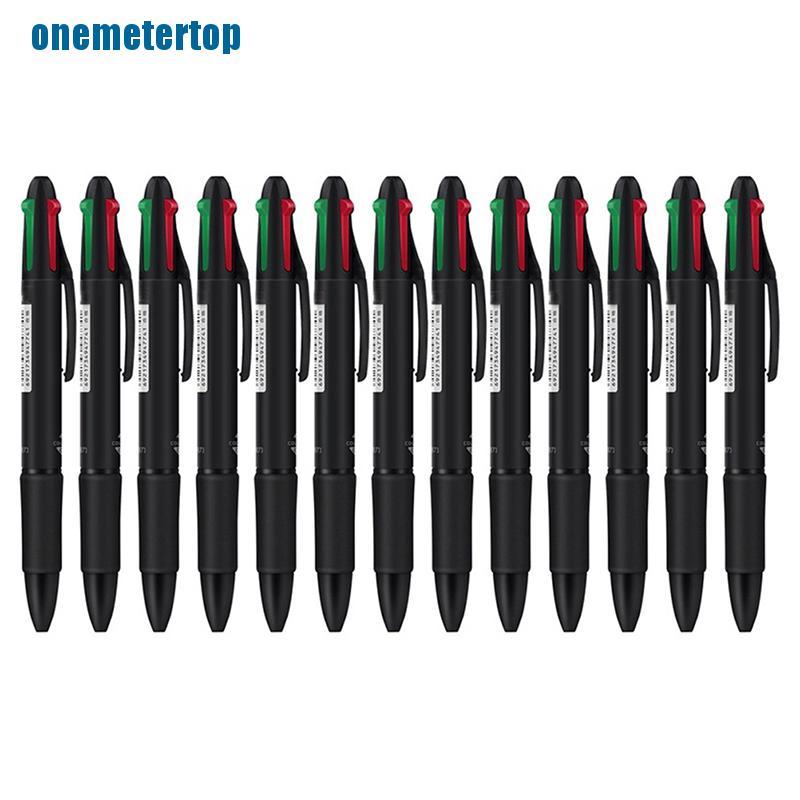 Bút Bi Nhiều Màu 0.7mm 4 Trong 1