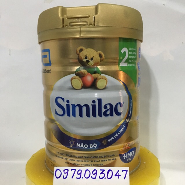 Sữa Similac 2 HMO ( mẫu mới ) 900g (date: 11/2022 )