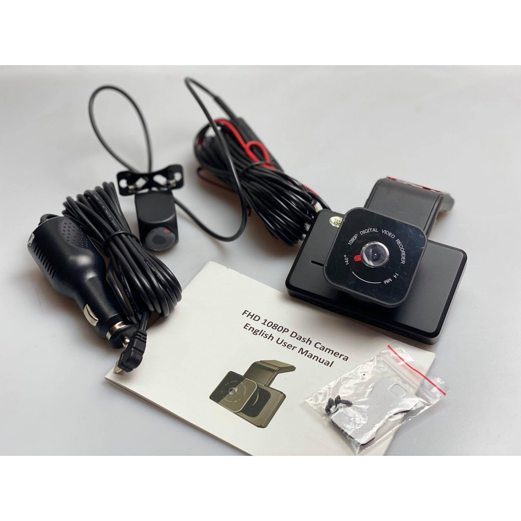 [ Gía shock] Camera Hành Trình Car Cam K10 GPS 2 Camera Trước Sau-cảnh báo lấn làn va chạm