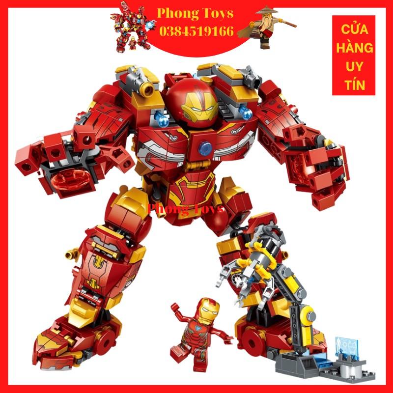 LẮP RÁP XẾP HÌNH LW 2018 : BỘ GIÁP CỦA NGƯỜI SẮT MK44 IRON MAN 568 MẢNH
