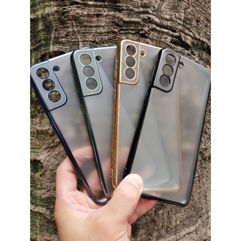 (Hot S21) - Ốp lưng Sulada nhám viền màu Samsung S22 , S22 PLUS , S22 ULTRA , S21, S21 Plus, S21 Ultra chống