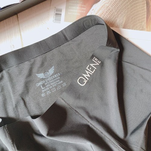 Combo 5 quần sịp nam Qmen cao cấp quần lót đùi nam vải lụa mềm mại co giãn 4 chiều thoáng mát Happylive