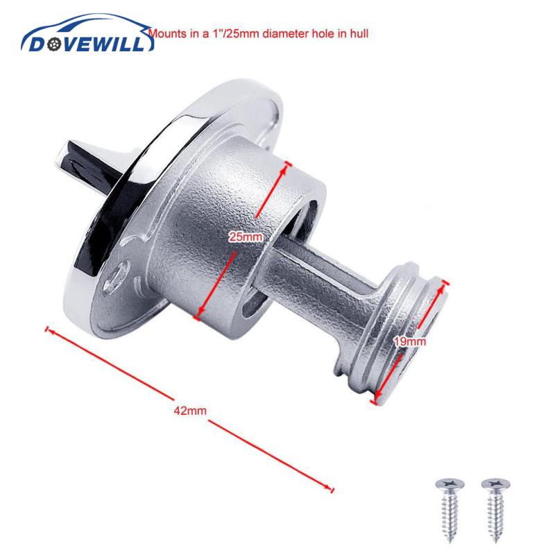 Nút chặn thoát nước bằng thép không gỉ cho tàu thuyền 1''
 | BigBuy360 - bigbuy360.vn