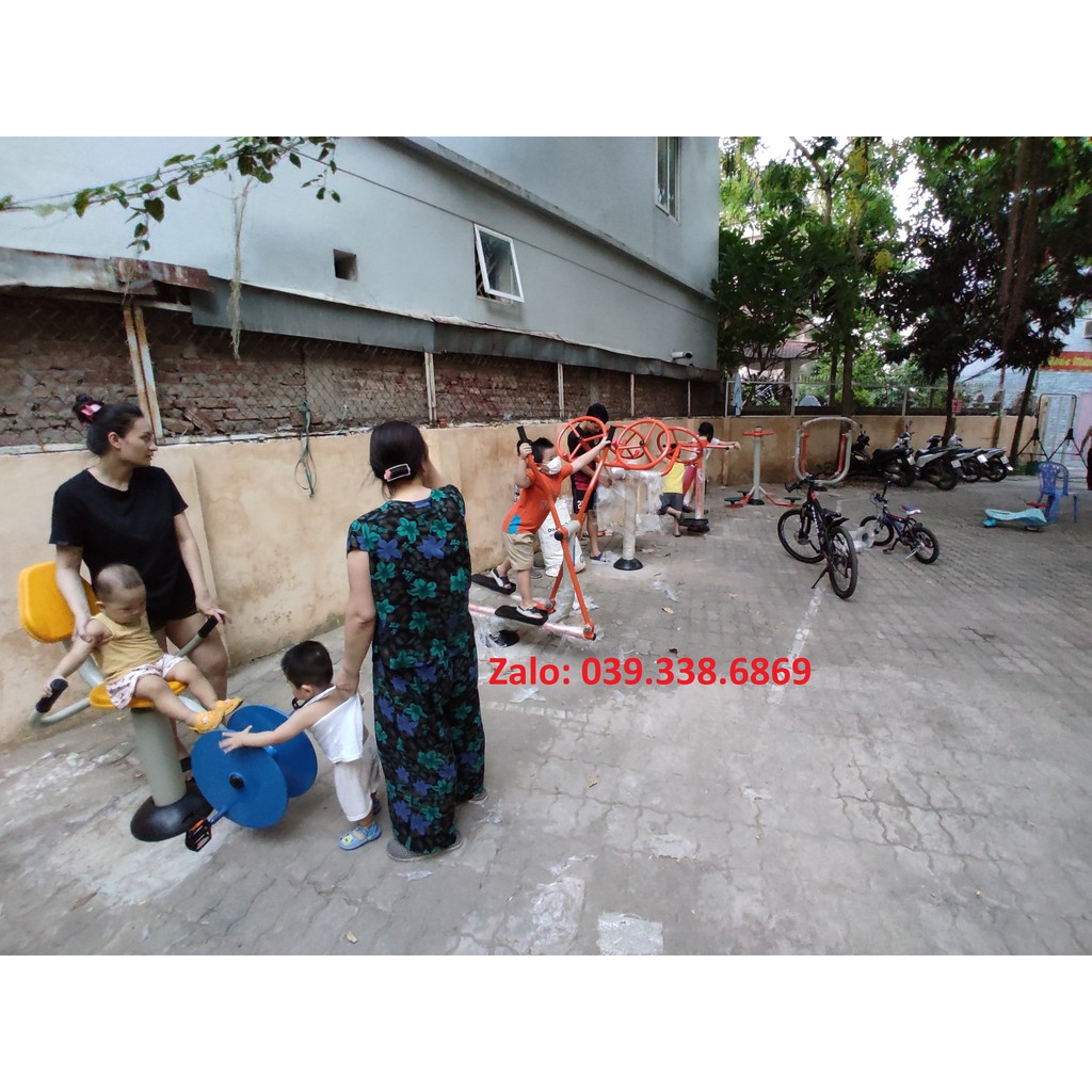 CHẠY BỘ LẮC TAY ĐƠN NGOÀI TRỜI THIẾT BỊ THỂ THAO VUI CHƠI CÔNG VIÊN SPORTLIFE