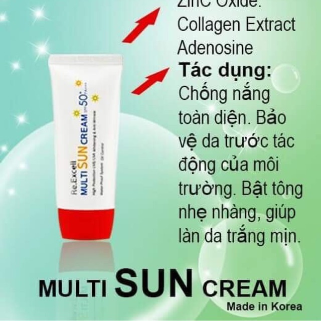 Kem chống nắng MULTI SUN CREAM