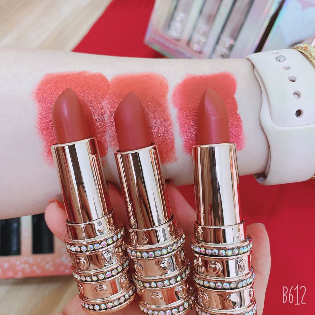 Set 3 son lì đính đá Binmei G346 | BigBuy360 - bigbuy360.vn