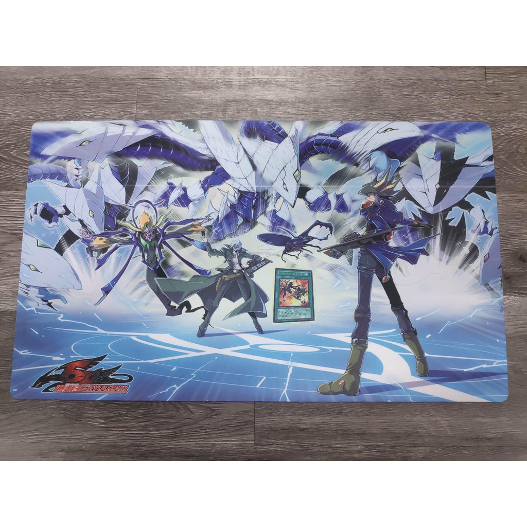 [ Dưa Hấu Yugioh ] Bàn Đấu Bài Playmat Yugioh 5DS Yusei Kiryu dùng để chơi card game