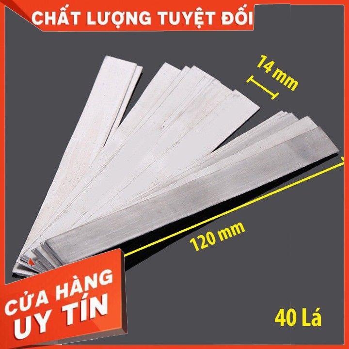 Chì Câu Cá - Chì lá câu cá 40 lá Chuyên buộc trục câu đài