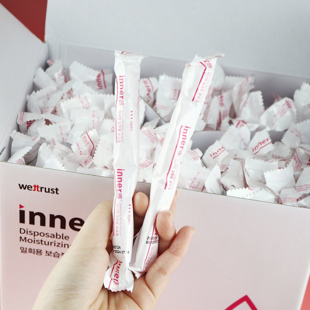 Hộp Đũa thần dung dịch gel dưỡng đa năng vùng kín Wettrust Inner Disposable Multicare Essence Gel