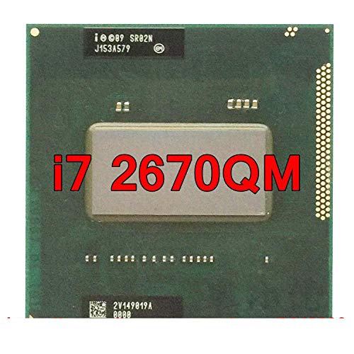 CPU i7 cho laptop: i7 4712MQ, i7 4600M, i7 2670QM. i7 2630QM, i7 2620M