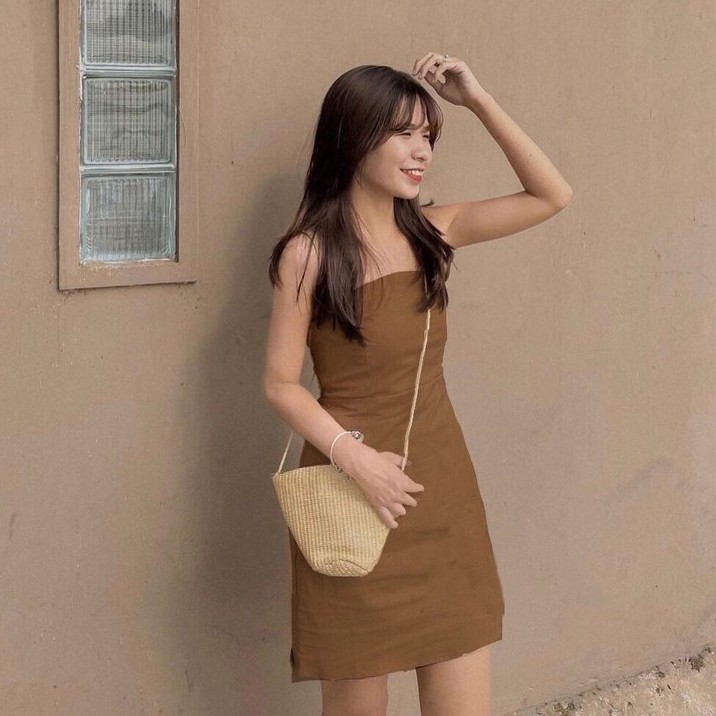 [VÁY DÂY TÔN DÁNG] Váy Hai Dây Nữ, Váy 2 Dây Ôm Dáng Lưng Chun Chất Mềm Siêu Trendy | BigBuy360 - bigbuy360.vn