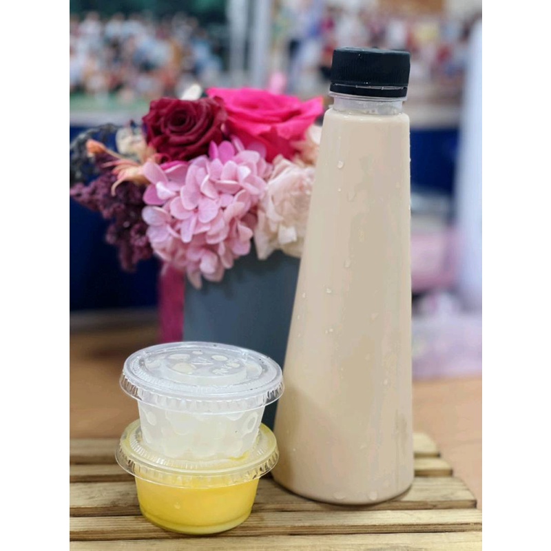 200 Chai Tam Giác Đựng Trà Sữa - Chè Dưỡng Nhan - Nước Sâm - Hạt Chia Nha Đam