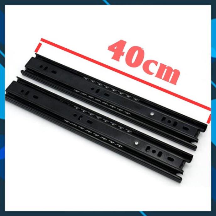 💢 1 Bộ Ray trượt ngăn kéo bi 3 tầng 25-30-35-40-45-50cm  ray bi,ray ngăn kéo ☪️☪️☪️