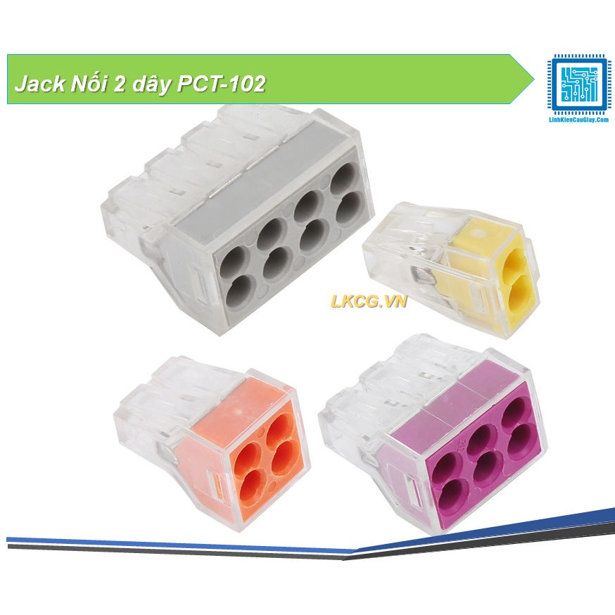 Jack Nối 2 dây PCT-102