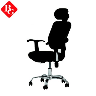 Mua BG Ergonomic ghế văn phòng cao cấp chân xoay nghiêng ngả 135 độ Mẫu H1 BLACK