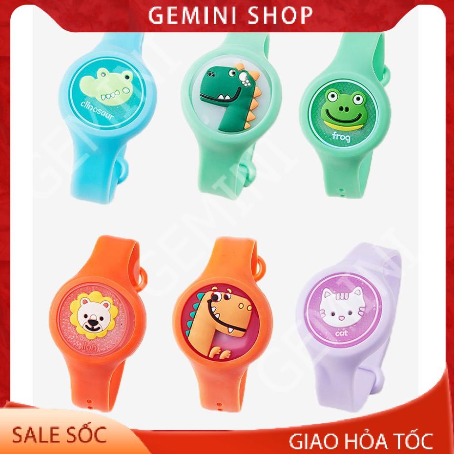 Vòng đeo tay đồng hồ chống đuổi muỗi M28 tinh dầu chống muỗi led phát sáng cho trẻ em và cho bé GEMINI SHOP