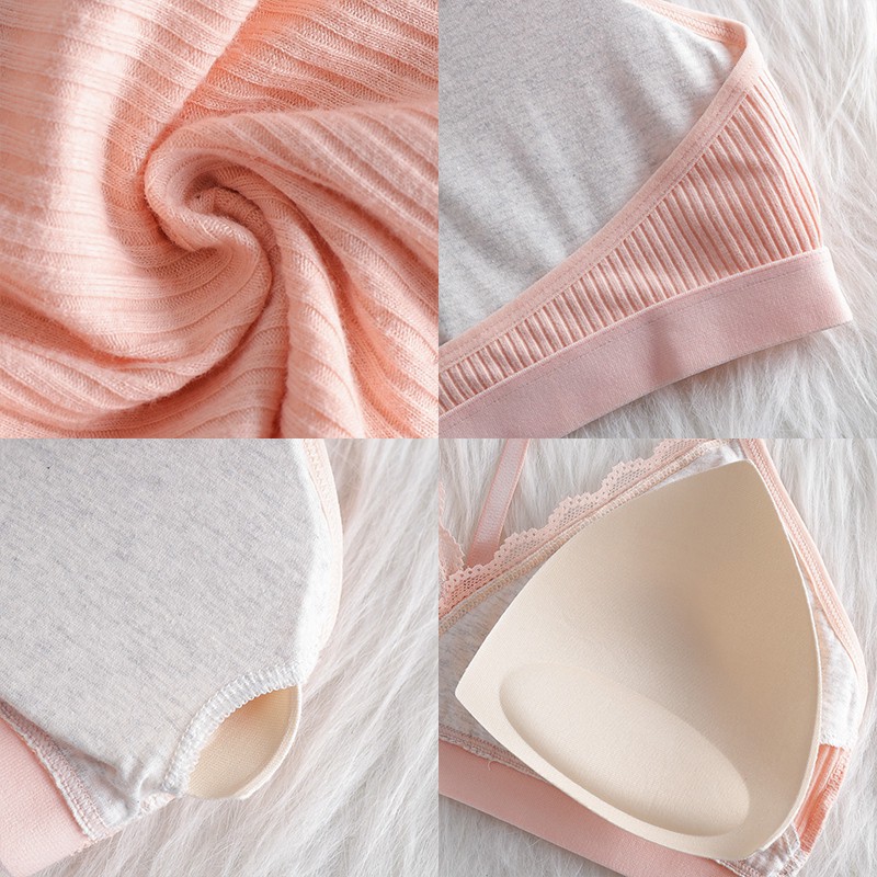 Áo Ngực Thể Thao Cotton Không Gọng