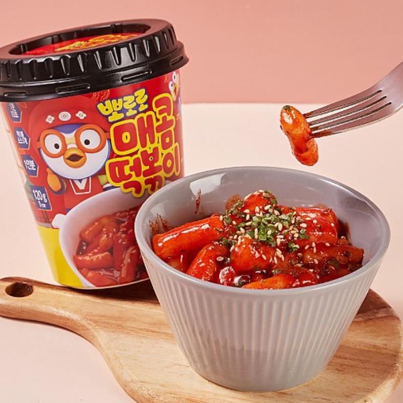 Bánh Gạo Hàn Quốc TOKBOKKI PORORO Ly 120Gr