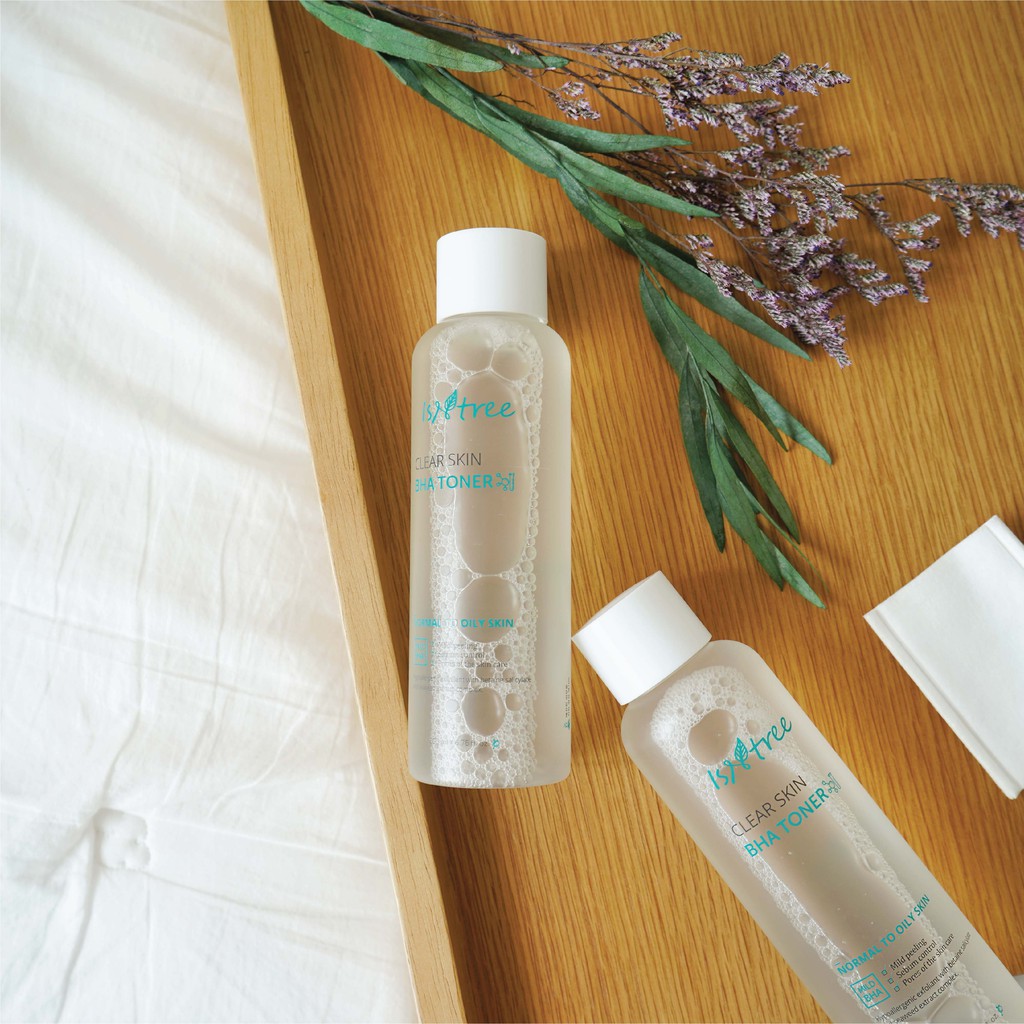 Toner tẩy tế bào chết ISNTREE CLEAR SKIN BHA TONER