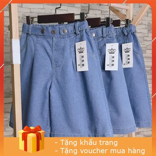 💖Quần Jean Ngố Ống Rộng 💖Bé Gái 10-35kg 💖FREESHIP 💖Phong Cách HÀN QUỐC